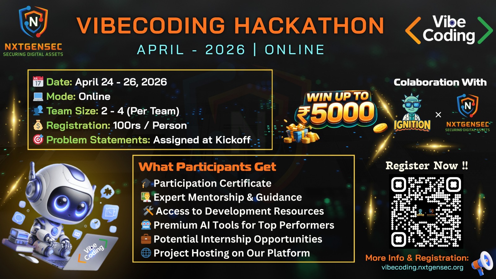 April 2026 VibeCoding poster